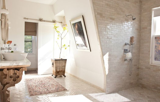 Mosaic House Moroccan tile Bejmat 2x6 1 White  solid zellige, mosaic, zellij, loose, size, glaze, bricks, simple 